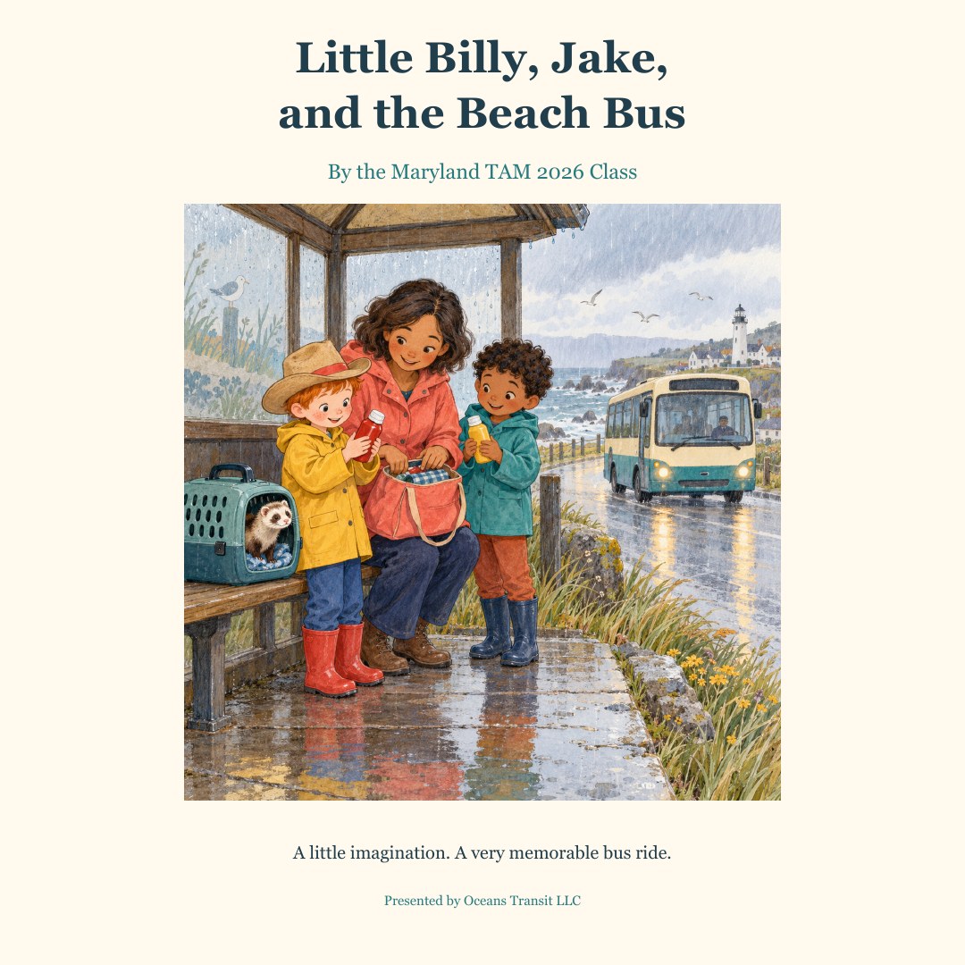 Cover: Little Billy, Jake, and the Beach Bus.